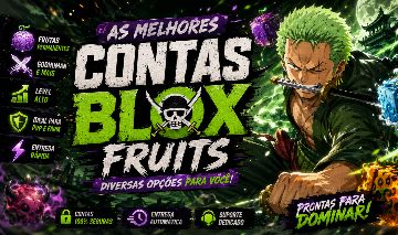 Melhores Contas Blox Fruits | Entrega automática | várias opções!!!