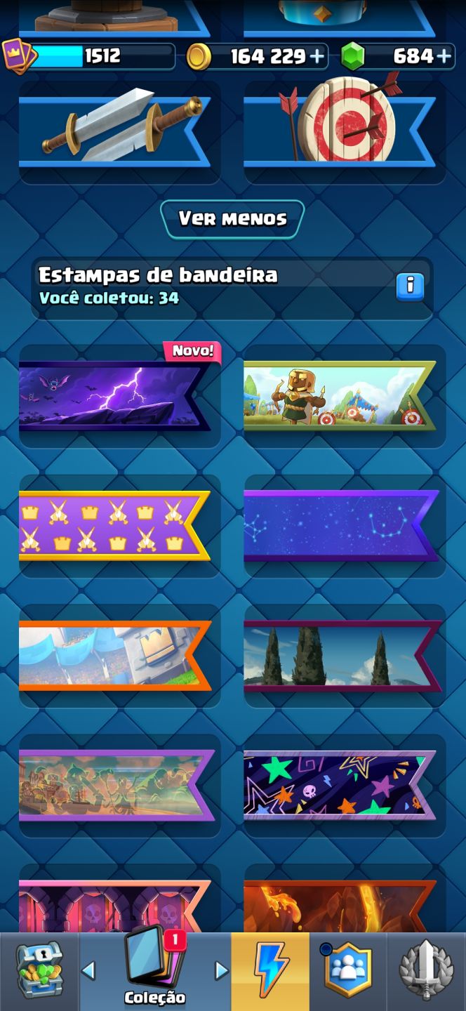 Conta Clash Royale Boa reputação (10.100 coroas atualizado)