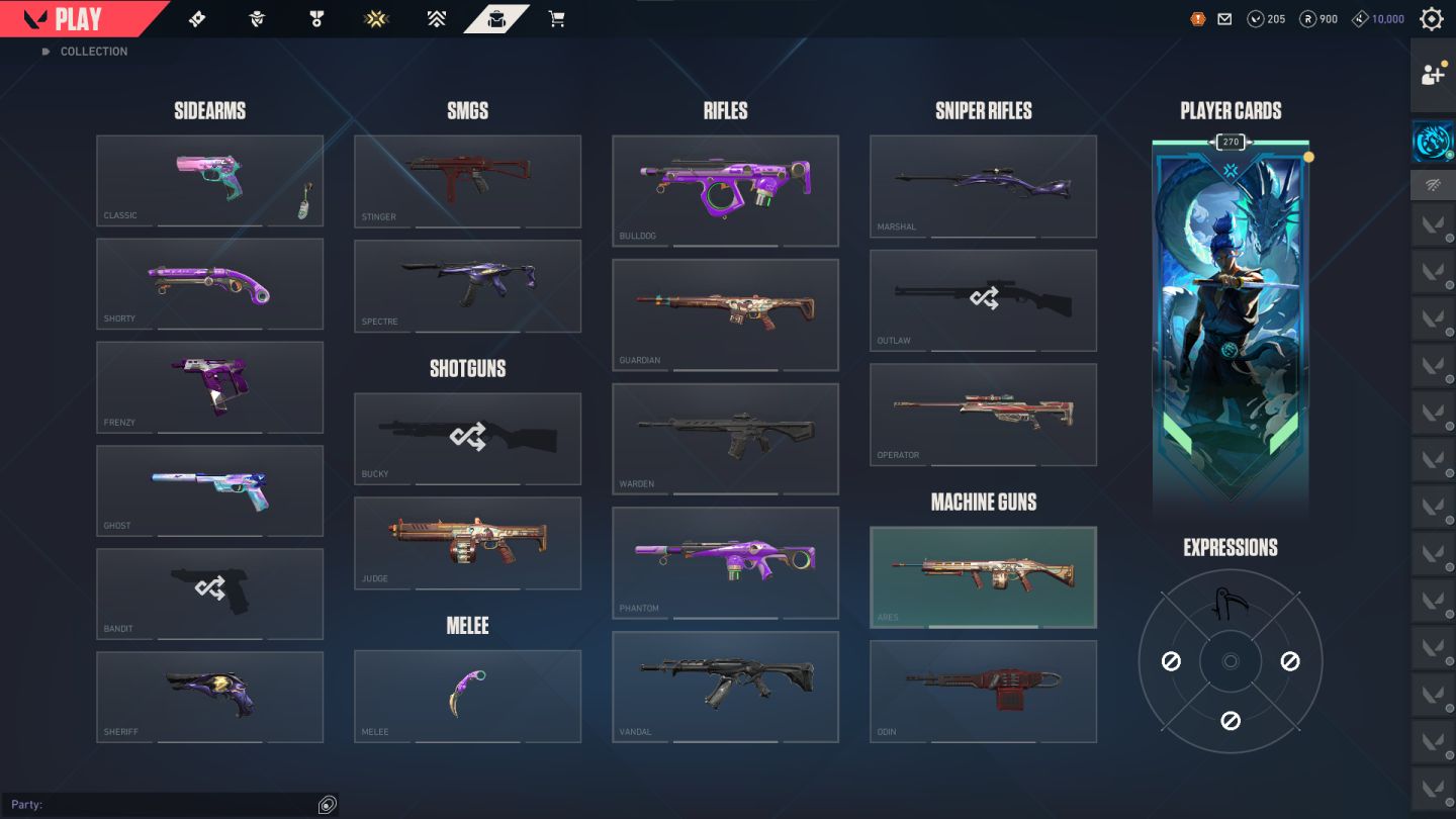 Contas Ascendente com Vandal Saqueadora + 2 Skins de Faca + Card Vct Leviatã FA