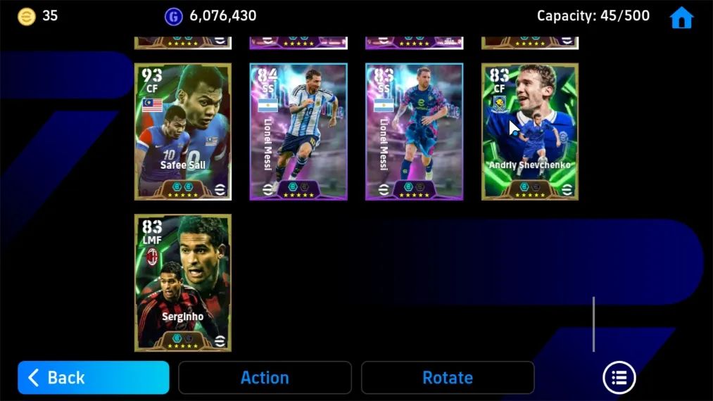 CONTA EFOOTBALL 3192 FC | BECKENBAUER 104 | KAHN 105 | 6M GP | XABI ALONSO
