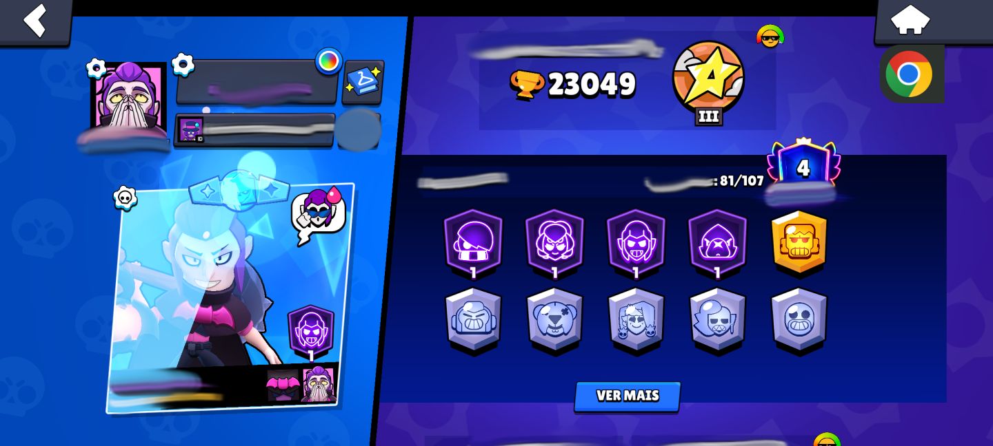 Conta brawl stars