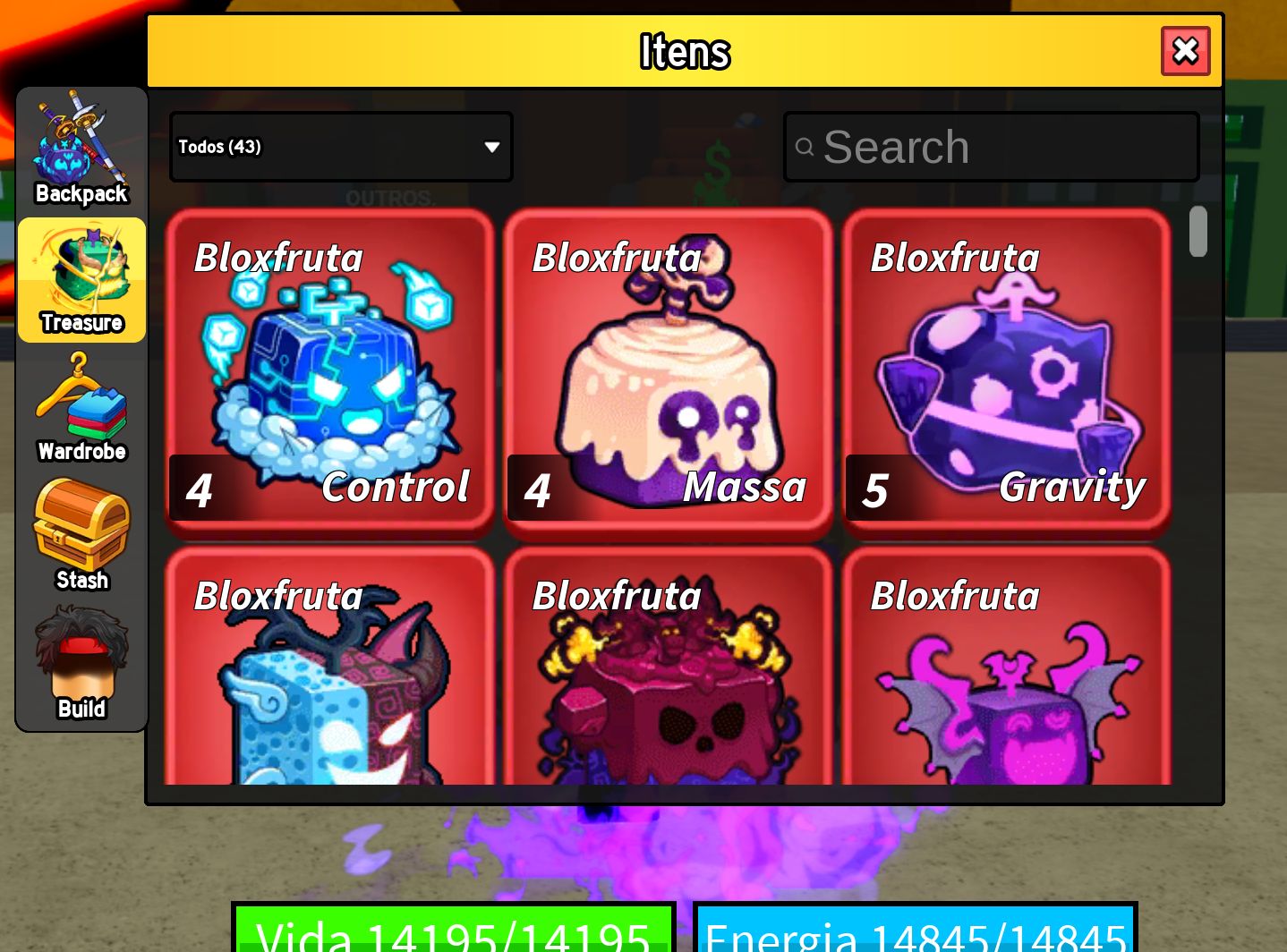 CONTA BLOX FRUITS! CONTA BLOX FRUITS LEVEL MÁXIMO