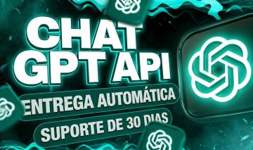 CHATGPT 6 API TOKENS PARA CODEX/VSCODE | SUPORTE 12/7 + ENTREGA AUTOMÁTICA