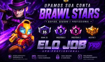 Mestre 1, Prestígio 2, troféu total no conta, preço baixo p fazer a boa