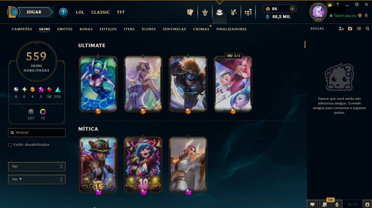 CONTA RIOT COM MAIS R$5.000 EM SKINS NO LOL E VALORANT