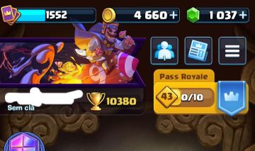 [MELHOR PREÇO!] CONTA DE CLASH ROYALE 10k TROFÉUS, 13 EVOS, 6 HERÓIS E VARIOS 14