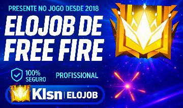 [ELOJOB FREE FIRE] - UPO ATÉ ELITE NO BR RANQUEADO E NO CS RANQUEADO - PROMOÇÃO