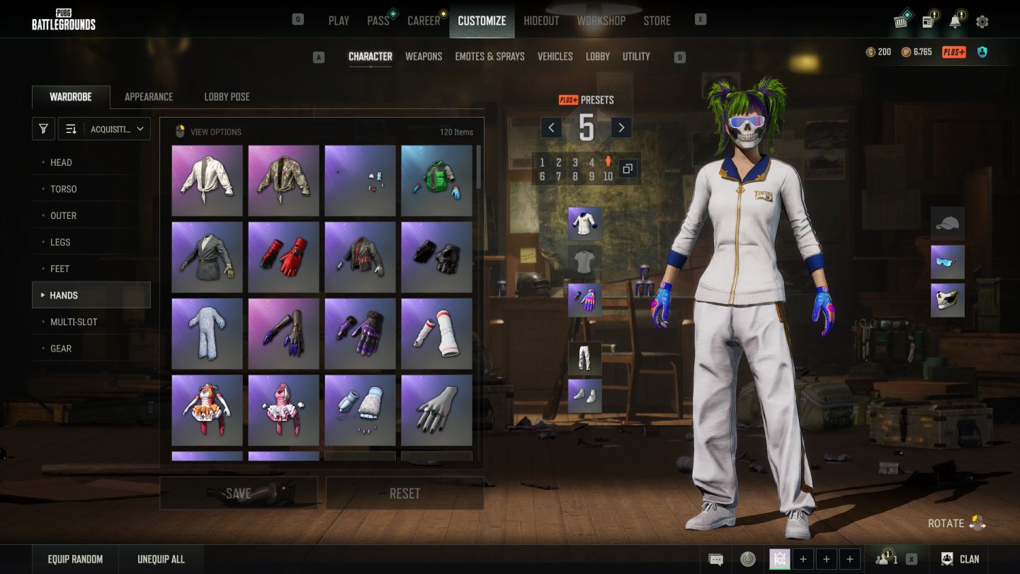 Conta de PUBG | 4.800 horas | +1.900 itens | Arma Progressiva Lvl 10 |