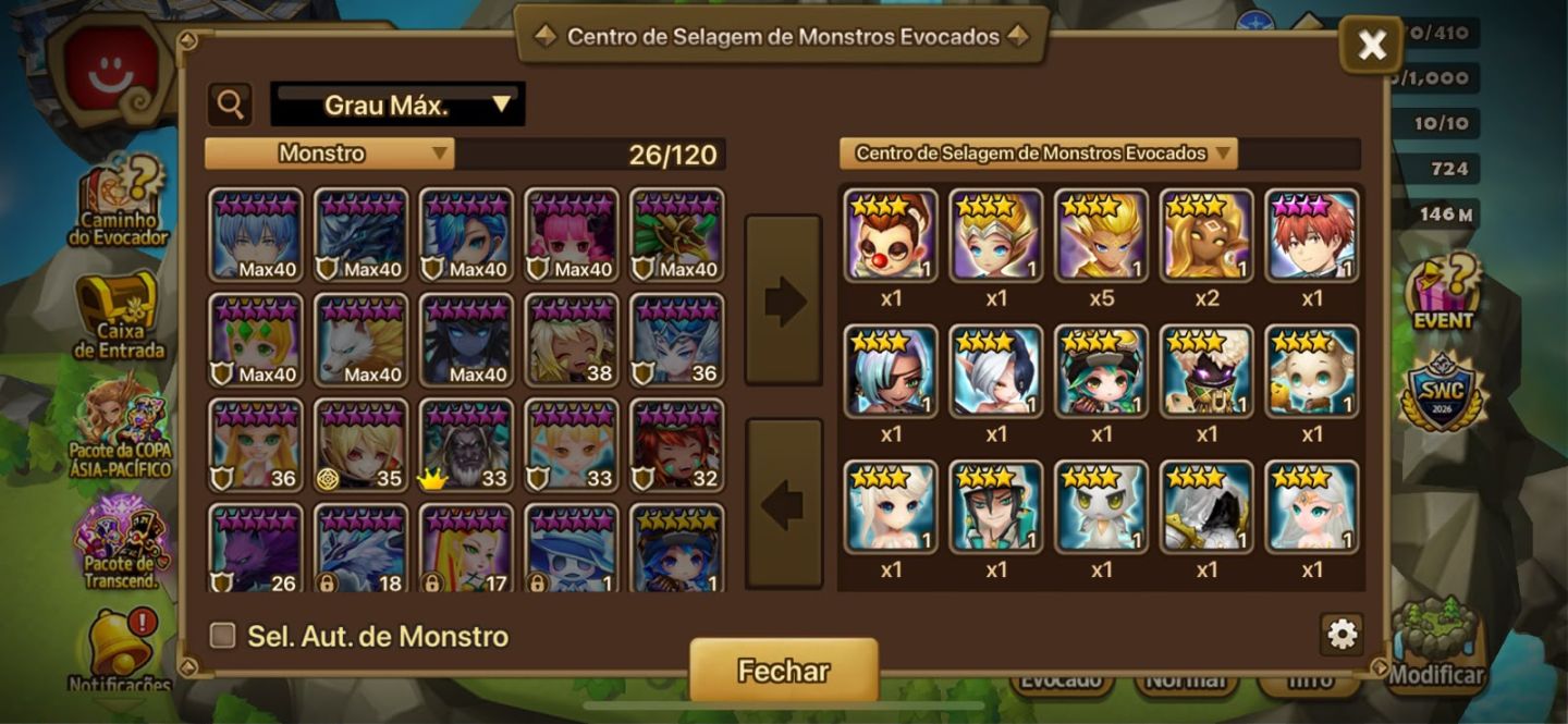 Conta com LD Euldong (Light Dokkaebi lord) + Leah + Tablo. Vários 5 para RTA