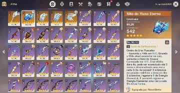 CONTA GENSHIN IMPACT AR 58 | NEUVILLETTE C2 + ARMA | COLUMBINA | FURINA | ZIBAI