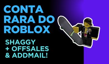 [MELHOR PREÇO!] CONTA ANTIGA RARA DE 2012 COM SHAGGY E OFFSALES DO ROBLOX!