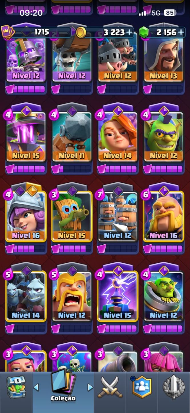 Conta De Clash Royale: Conta Rara