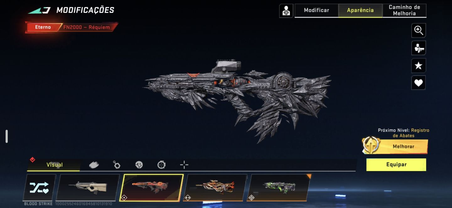 [Conta de Blood Strike] Com várias skins Eternas e Ultras
