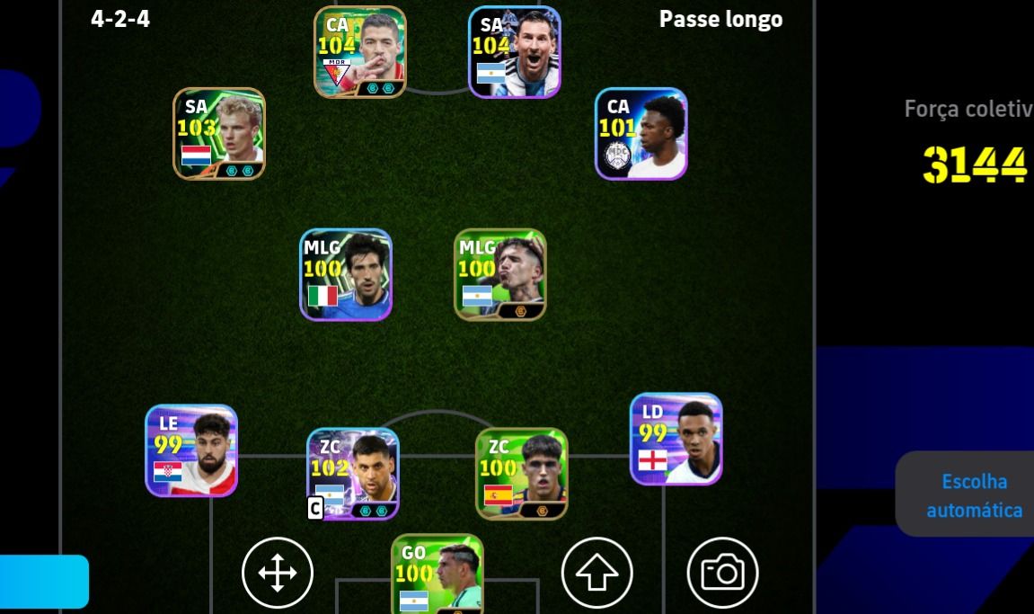 Efootball Conta Com Luiz Suárez 104 E Messi 104 Força Coletiva 3144