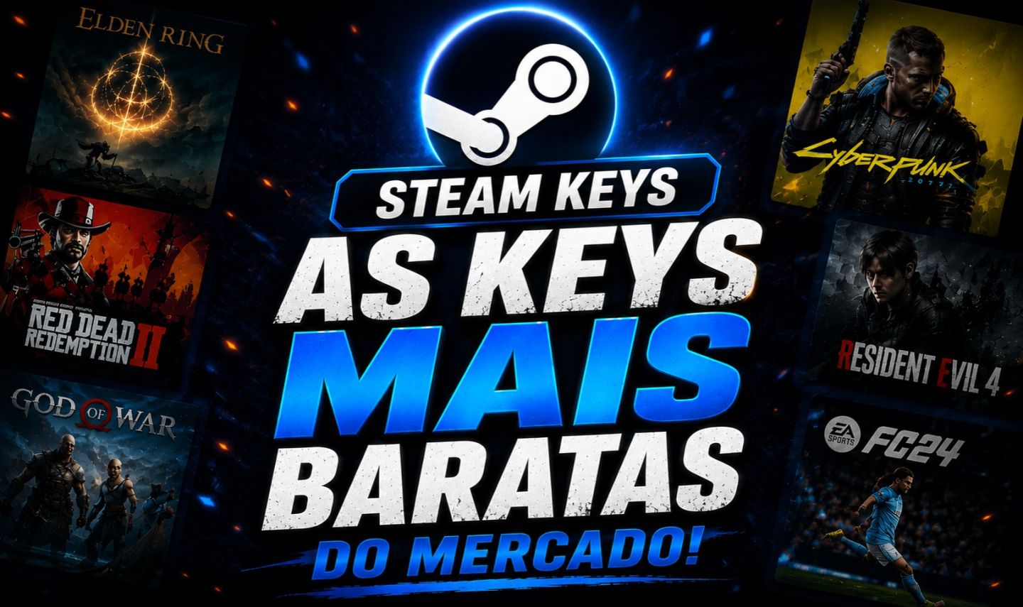 [MAIS BARATA] KEY STEAM ALEATORIA [ENTREGA AUTOMATICA]