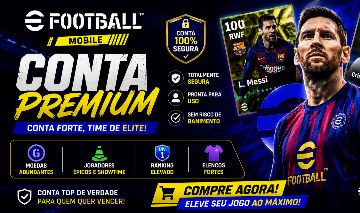 CONTA EFOOTBALL MOBILE FULL ÉPICOS
