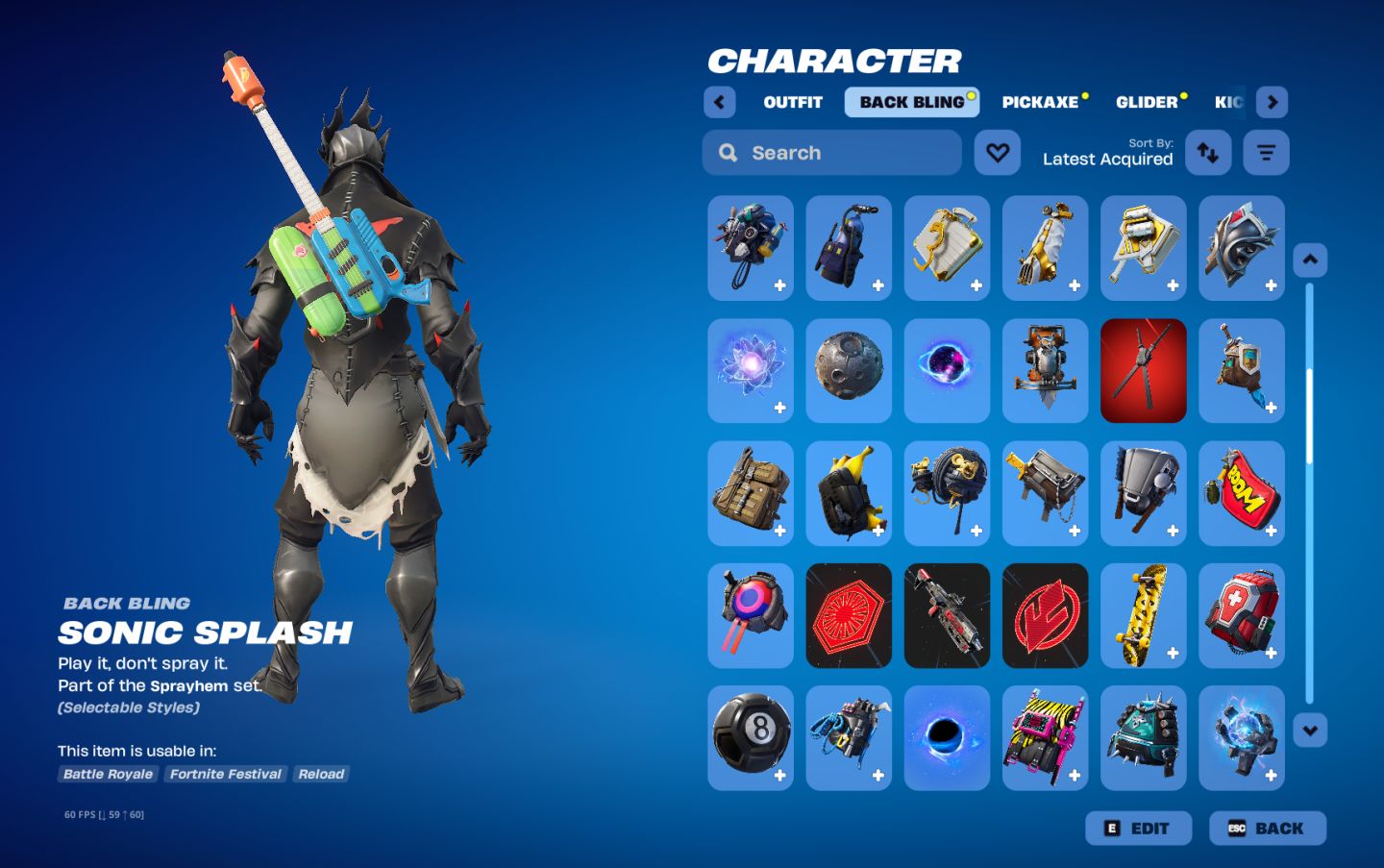 Conta fortnite 129 skins