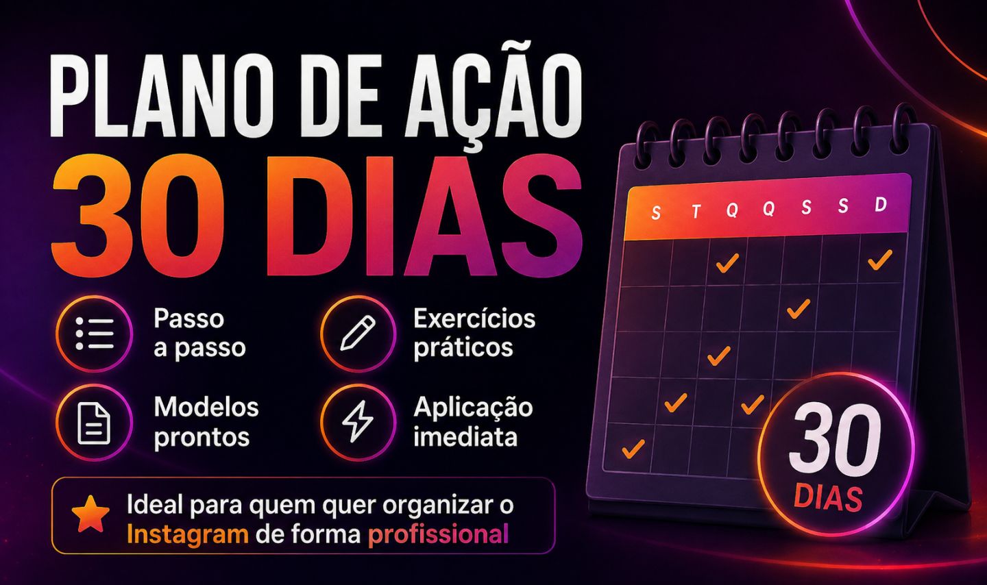 Instagram 360 | Curso Completo + 7 Bônus | PDF + Planilha