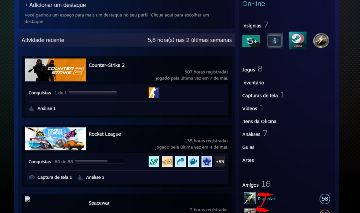 Conta Steam Rocket League