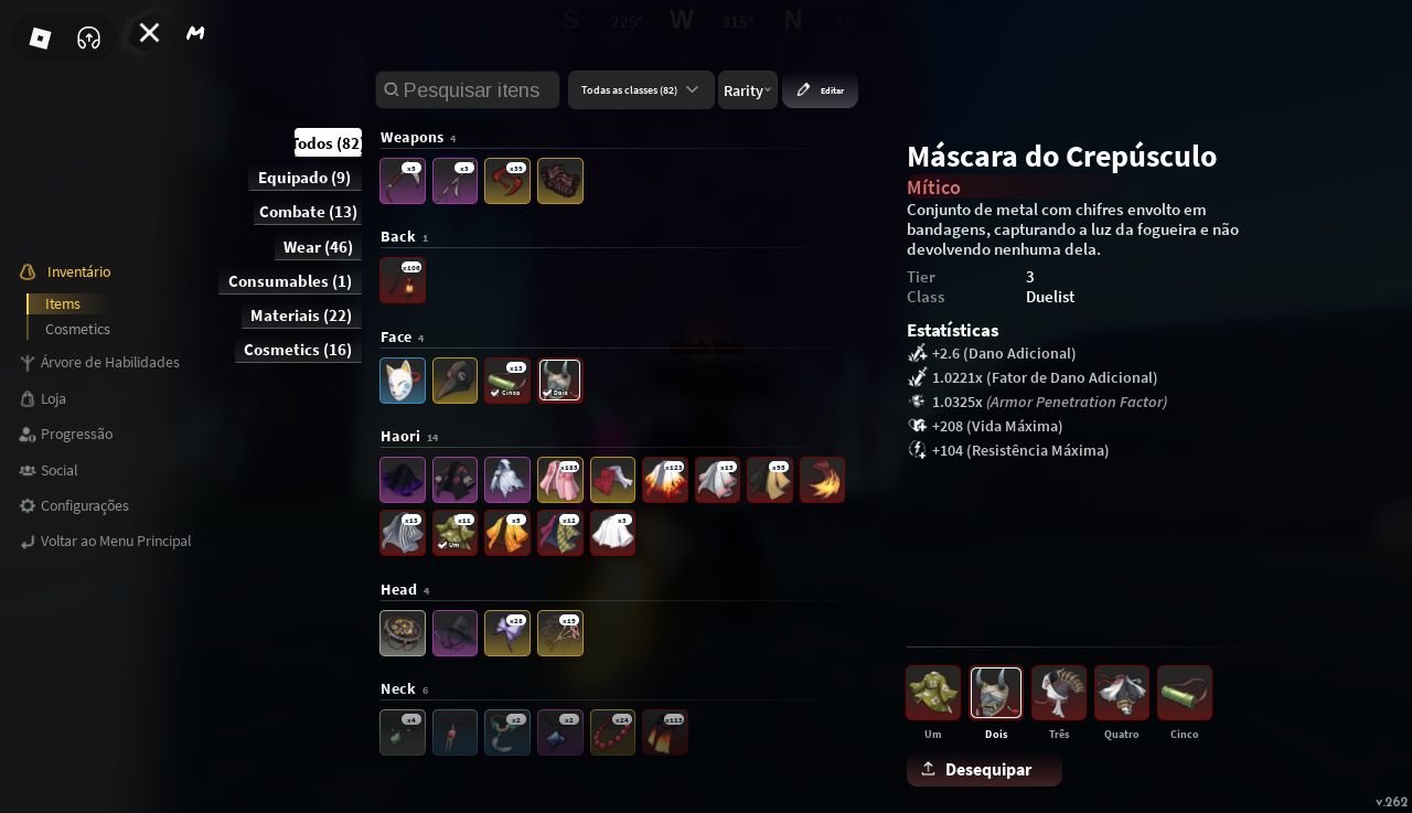 Conta Slayer 2 , Level Maximo , Katana Nightfall T3 +9 Clan Rengoku