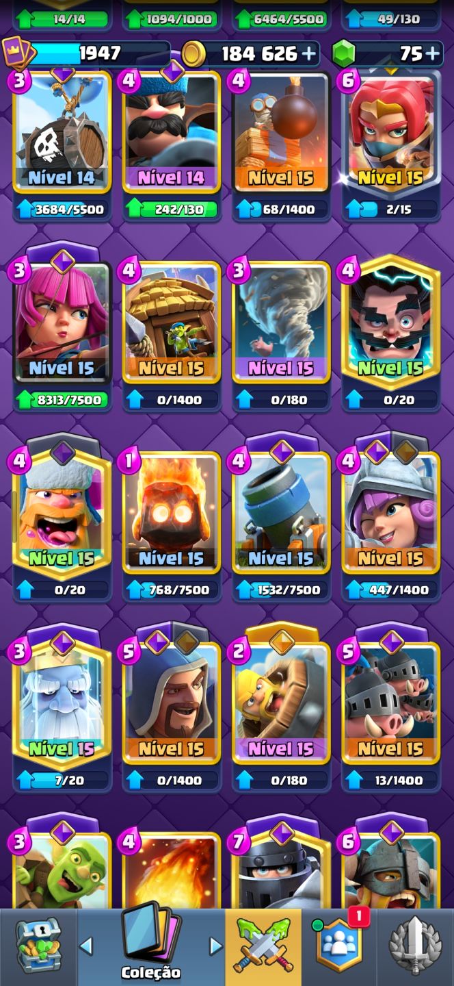 Conta Clash Royale Nível 16 | ! Conta Clash Royale Nível 16 | Desde 2018