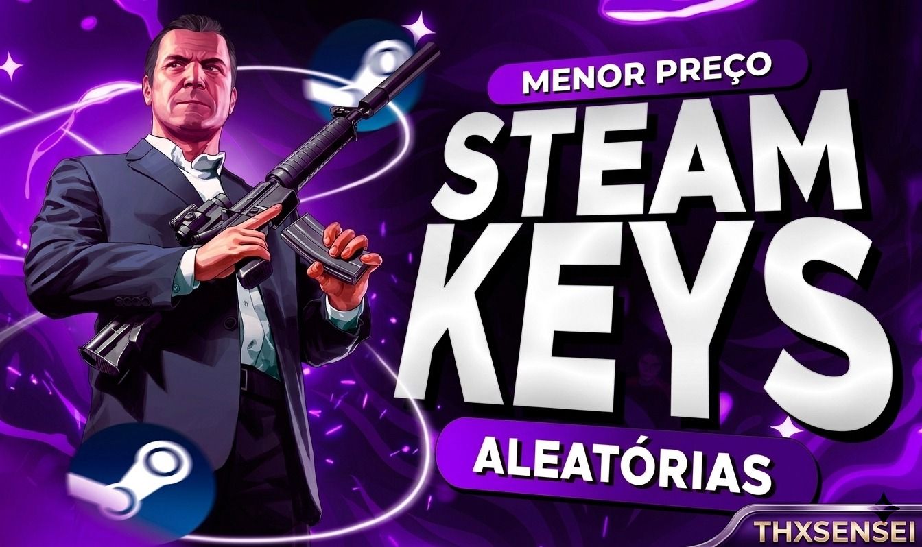 [MENOR PREÇO] STEAM KEYS ALEATORIAS