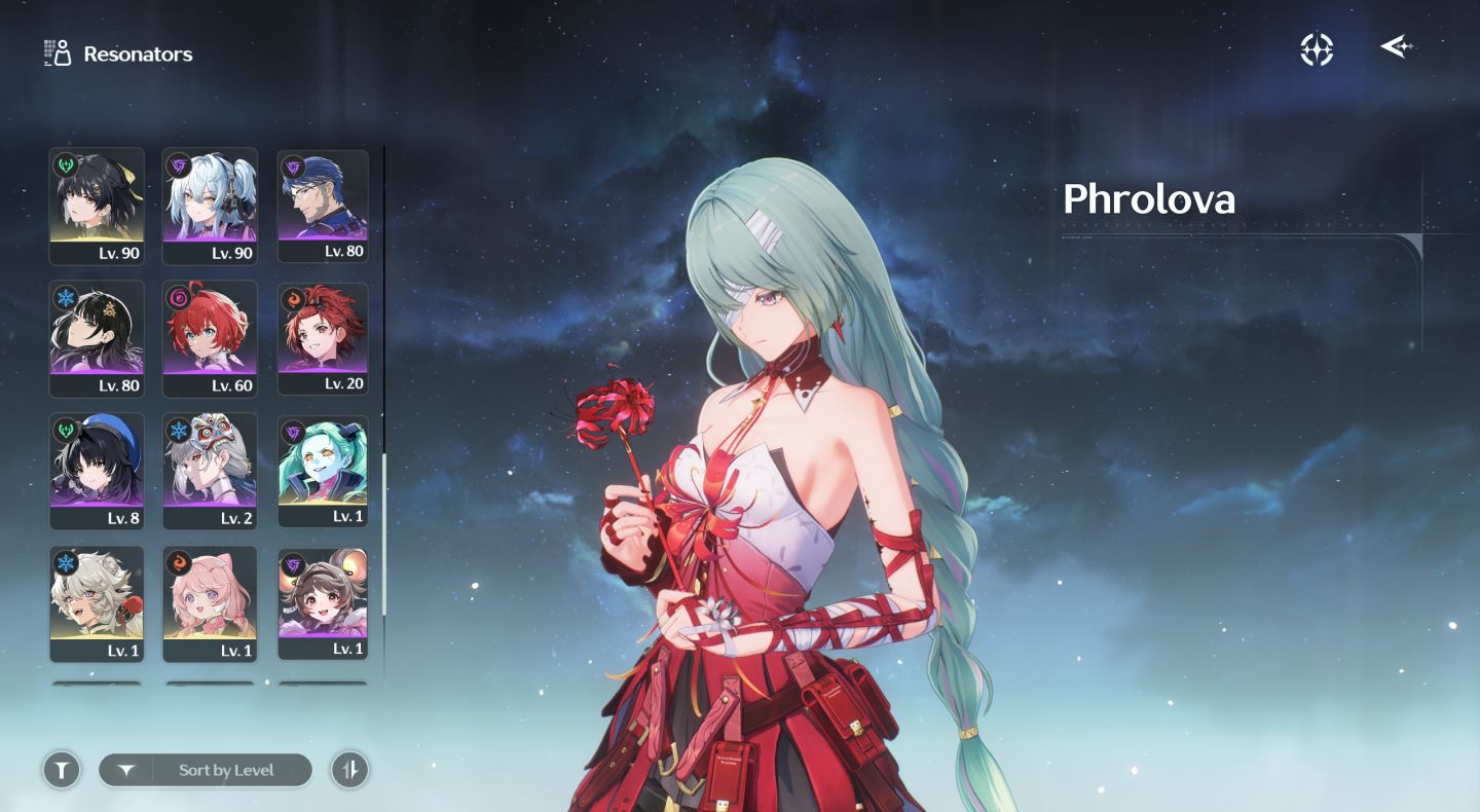 CONTA 4 S6, Hiyuki, Phrolova, Chisa, Phoebe