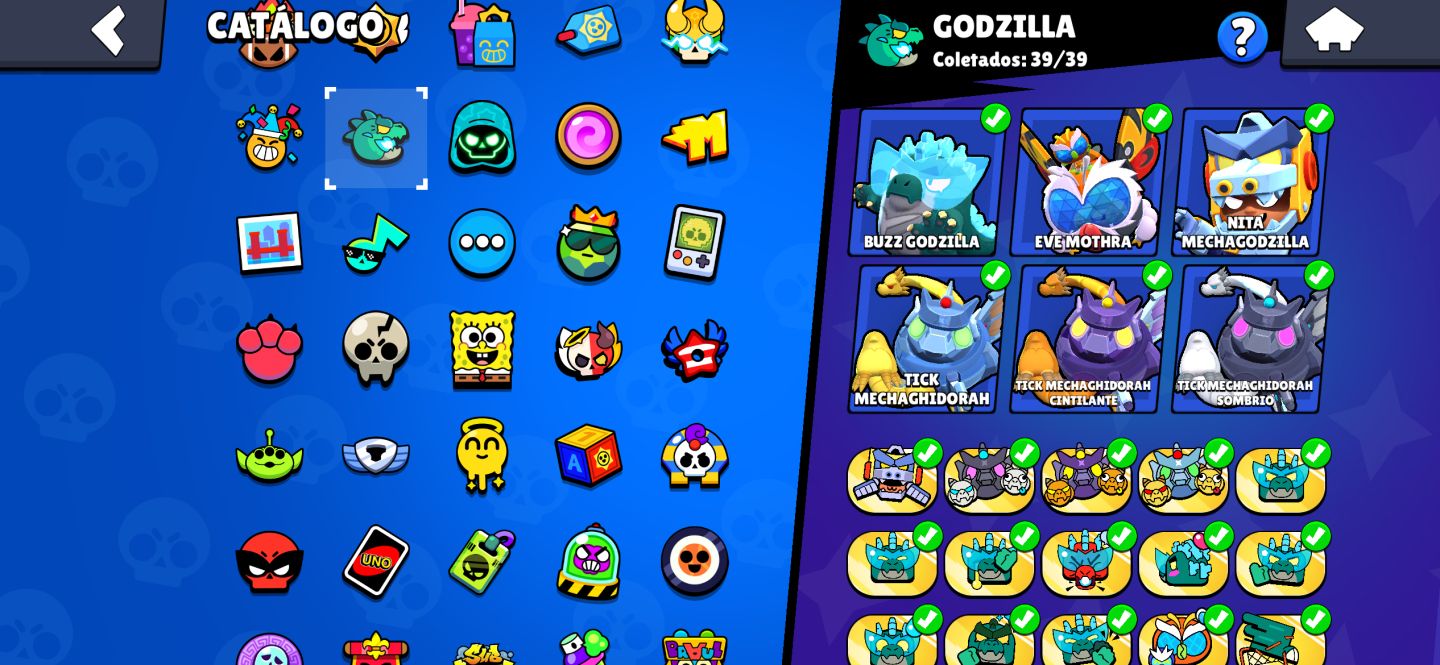 Conta BRAWL STAR RARÍSSIMA.