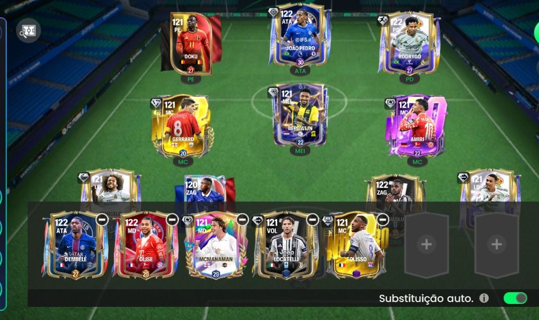 CONTA DO FC MOBILE COM O GER 123