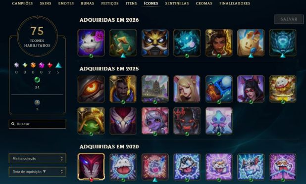 CONTA PLATINA 4 / +30 PDL - 10 / 9 SKINS / SHACO, ANNIE, VLADIMIR / 8.8K EA