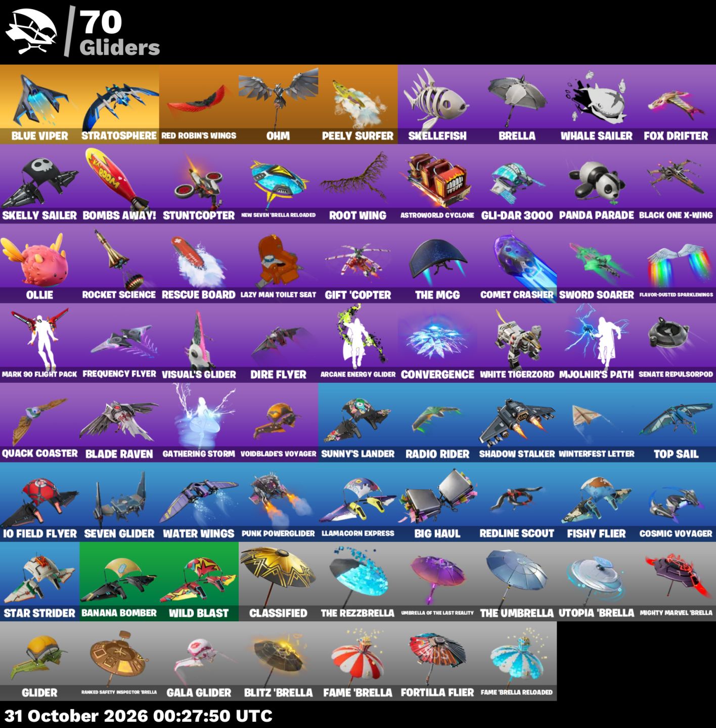 Conta de Fortnite com 67 Skins / Midas / Point Patroller / Deadpool / Kor