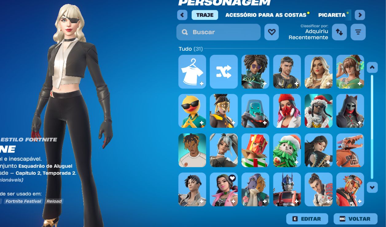 CONTA FORTNITE COM VARIAS SKINS E PASSES ANTIGOS !!!!