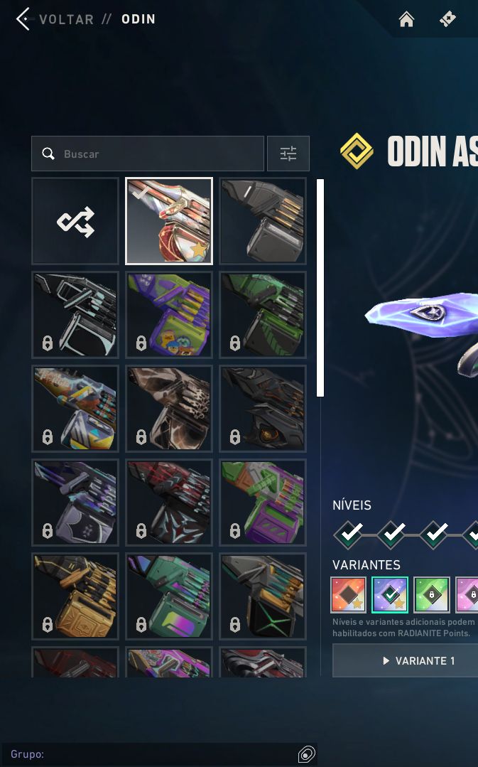 CONTA VALORANT 26 SKINS - 3 PACOTES e LEAGUE OF LEGENDS COM 156 SKINS