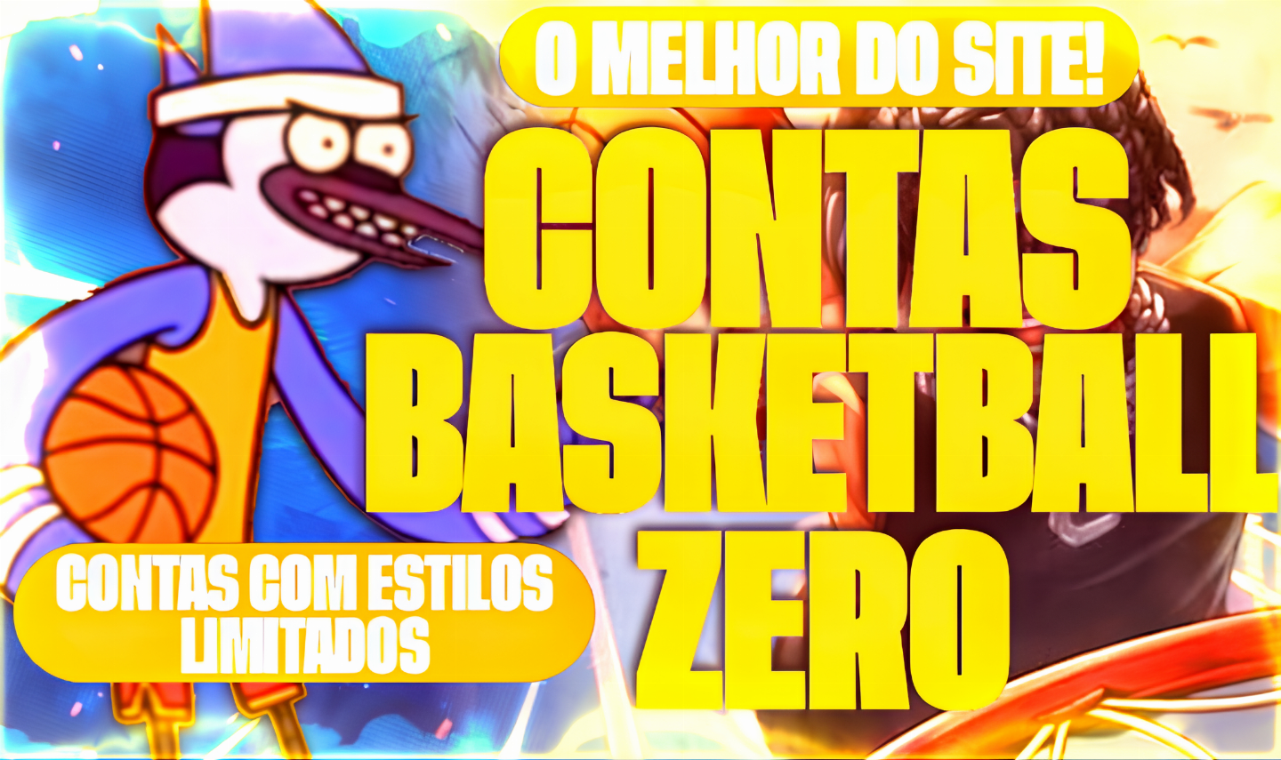 [PROMOÇÃO 25%] CONTAS BASQUETEBOL ZERO!!