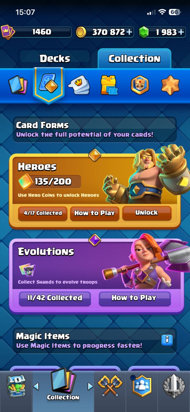 CONTA CLASH ROYALE GEMADA 14000 TROFEUS GRAND CHAMPION