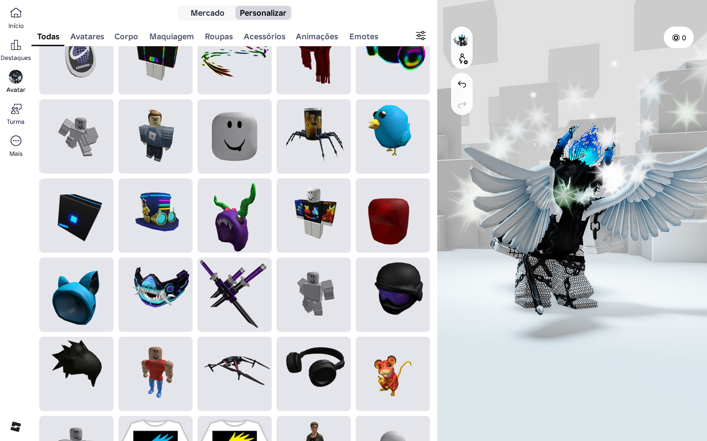 CONTA ROBLOX SUPER STACKADA