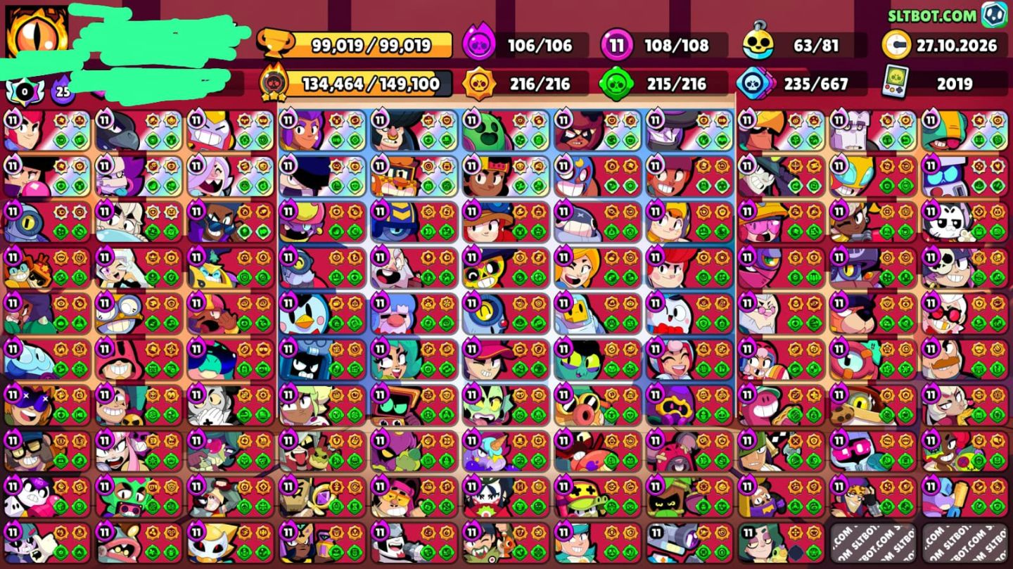 Brawl stars, conta Full