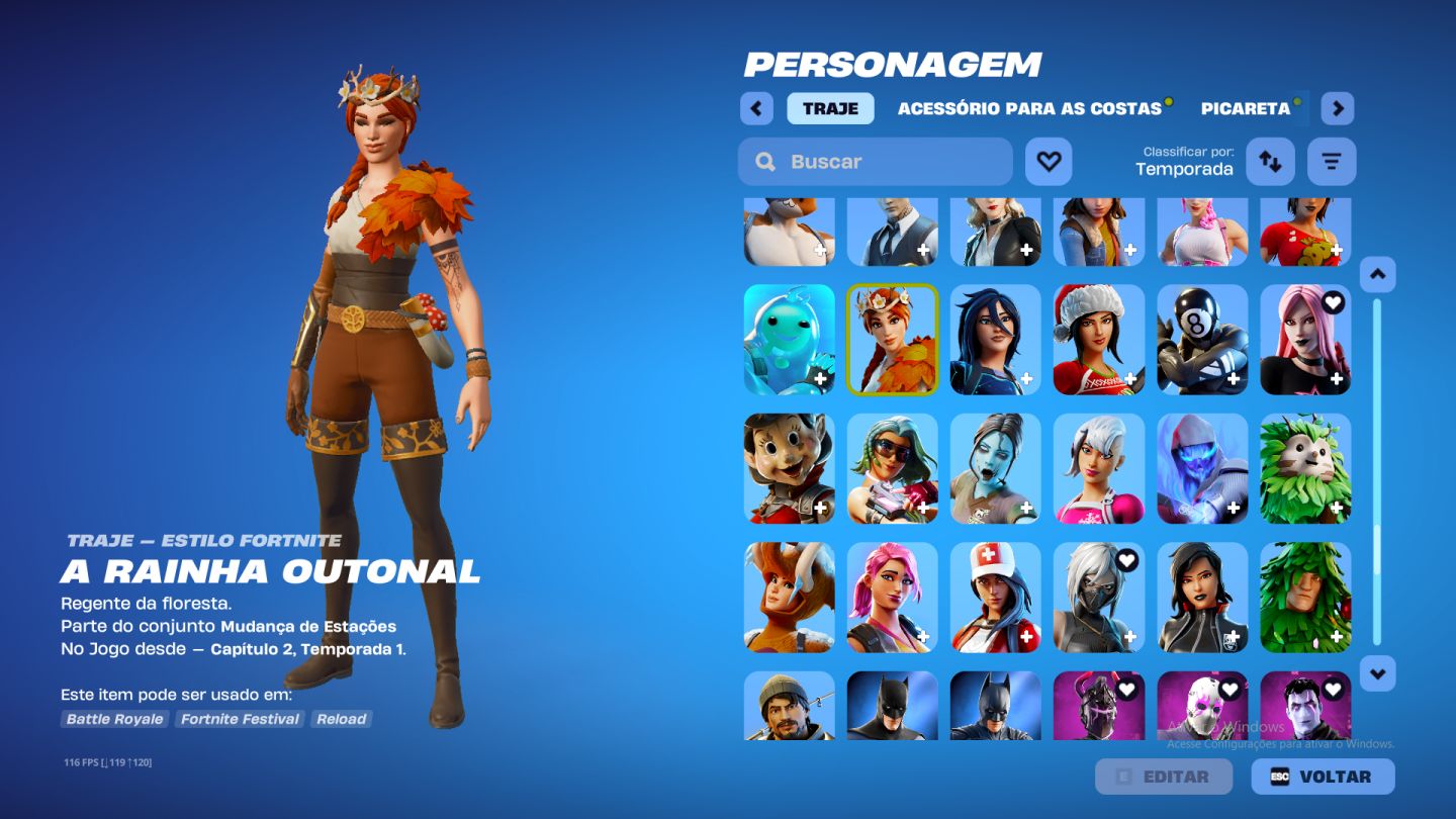 FORTNITE | 250+ SKINS, COLLABS FAMOSAS, COSMÉTICOS RAROS E MUITO MAIS!