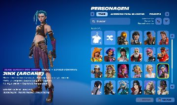 CONTA DE FORNTITE VARIAS SKINS