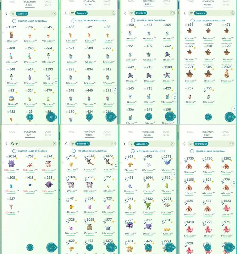 CONTA POKEMON GO LV 61 | 71 LENDARIO | 149 BRILHANTE | CELEBI SHINY | ANO 2016