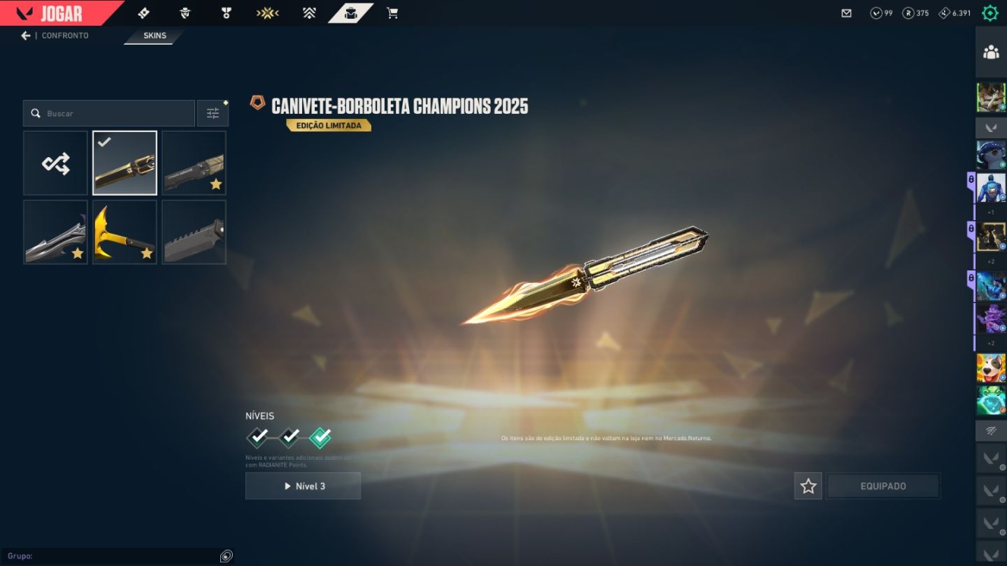 CONTA VALORANT | + DE R$ 1.100 GASTOS | SKINS CHAMPIONS E KURONAMI | FULL ACESSO