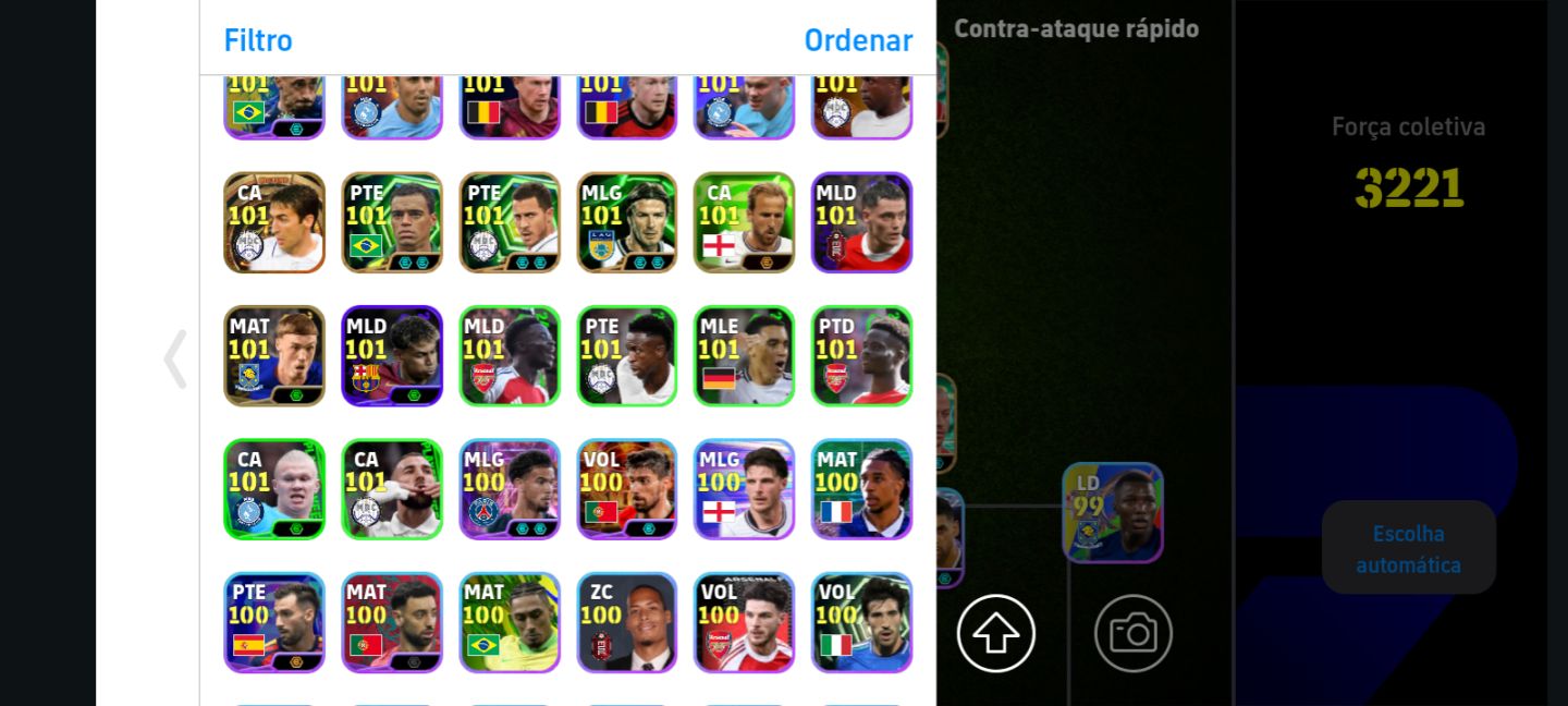 CONTA DE EFOOTBALL