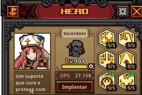 TBH TASK BAR HERO | 4 HERÓIS 101 | CUBO LVL 100 | FULL MAP