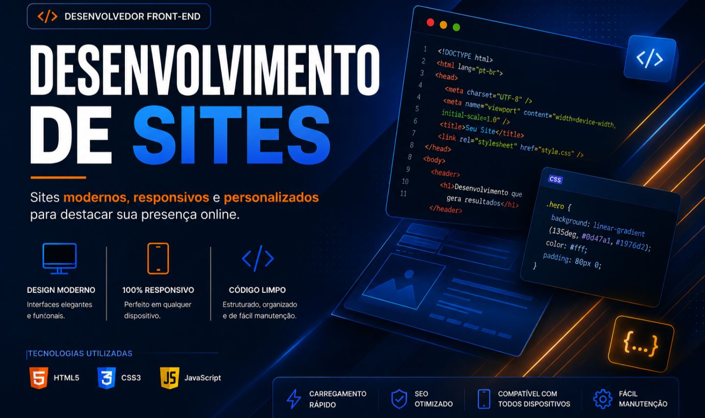 DESENVOLVIMENTO DE SITES PROFISSIONAIS
