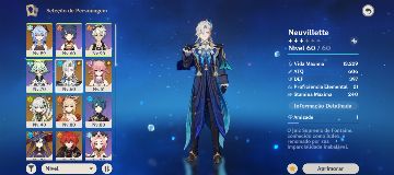 Compte Genshin Impact AR53 (EU) - Furina C4 + Neuvillette + Jean C1 - PC - Neuf