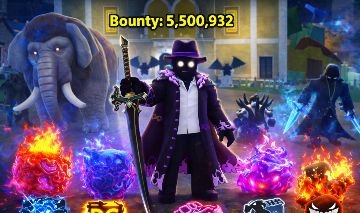 Conta Blox Fruits RARÍSSIMA Yoru Mítica + 3 Slots de Fruta