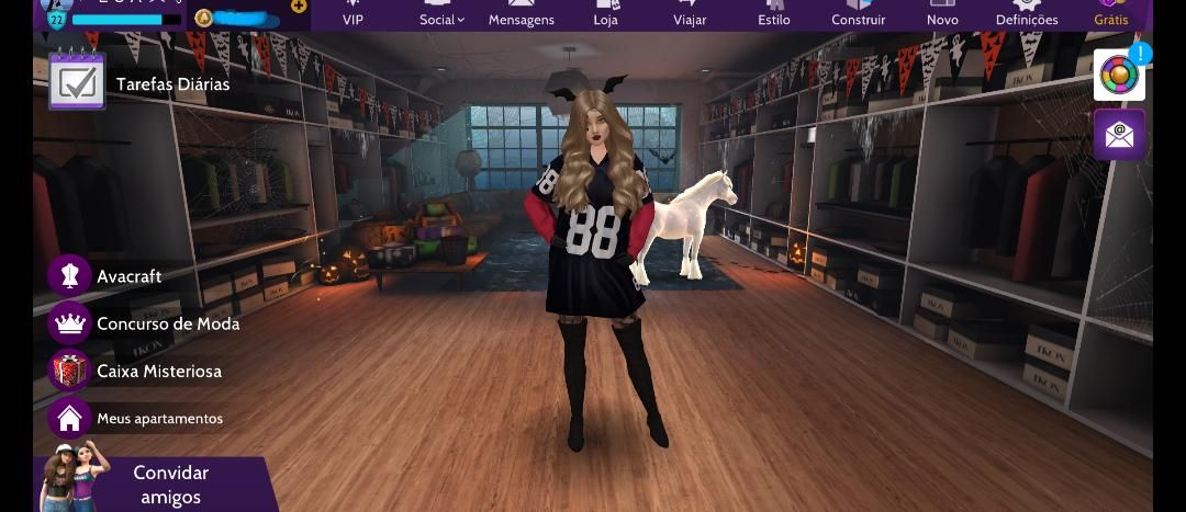 CONTA FEM NVL 22 AVAKIN LIFE (6 ANOS DE JOGO)