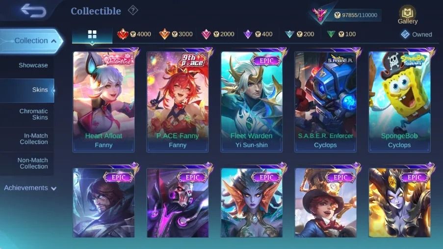 Legend Gusion - KOF Aurora - LuckBox Eudora+Zhask+Selena+Kimmy