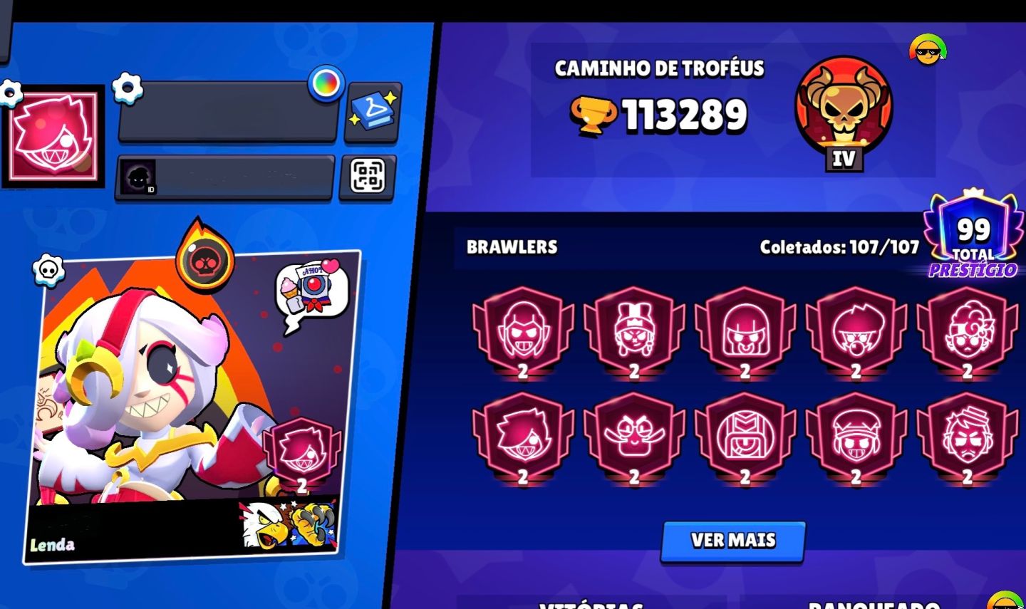 CONTA BRAW 113K | 473 SKINS - 91 PERSONAGENS NO PODER 11 E FAMA METEORICA TRES