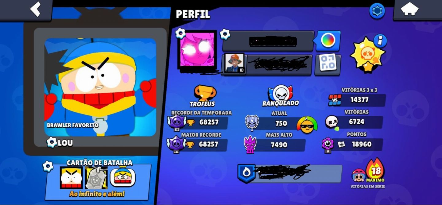 Conta Brawl Star desde do BETA